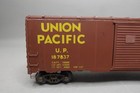O SCALE WOOD / BRASS ASSEMBLED UP UNION PACIFIC BOXCAR 187837 NO BOX AS-IS LOOSE — photo 10