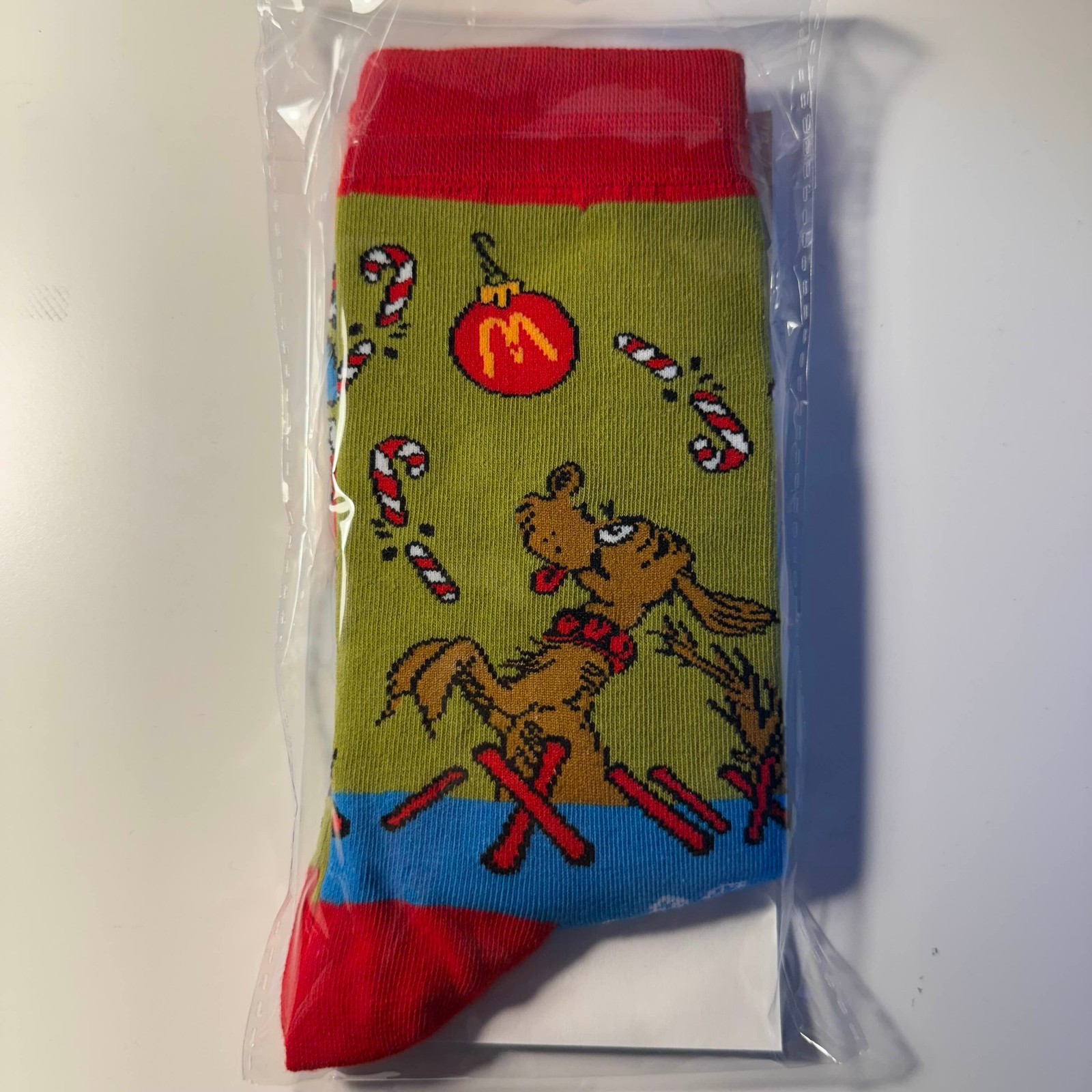 McDonald's 2025 Grinch Christmas Special Mismatch Socks Canada BRAND NEW SEALED