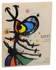 Joan MIRO, Alexandre Cirici / MIRO L'OEUVRE GRAPHIQUE 1st Edition 1974 #161890