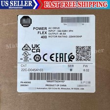 Allen-Bradley 22C-D045A103 PowerFlex 400 22 kW 30 HP AC Drive