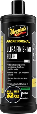 Meguiar's M205 Mirror Glaze Ultra Finishing Polish, Easy-to-Use Formula 32 Oz 