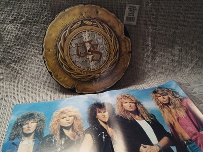 Whitesnake 12'' Picture Disc, Give Me All Your Love, UK 1988 EX + Poster Bonus 