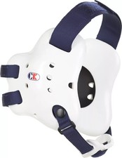 Cliff Keen Fusion Wrestling Headgear/Earguards, Model EF66, White/Navy