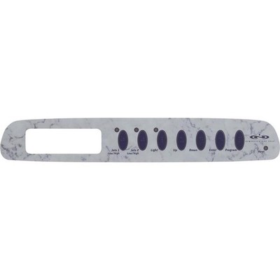 Overlay, Dimension One, Jet/Light, 7 Button