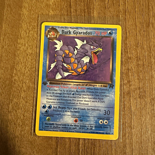 Dark Gyarados #25 (Team Rocket (2000))