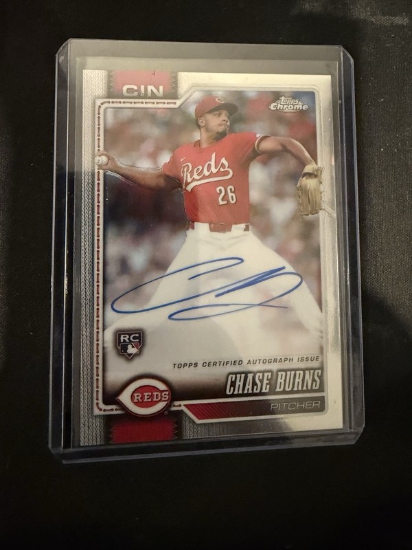 2026 Topps Chase Burns Autograph