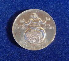 Inflationsmedaille, Ob Jud ob Christ, ein Schuft der Wucherer ist. Bronze
