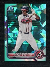 2022 Bowman Sapphire Edition Chrome Prospects Aqua 41/55 Mahki Backstrom r0j