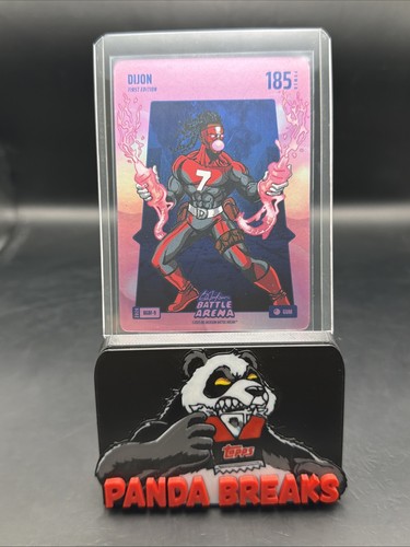 2026 Bo Jackson Battle Arena Dijon Bubble Gum SSP Power 185 Bijan Robinson