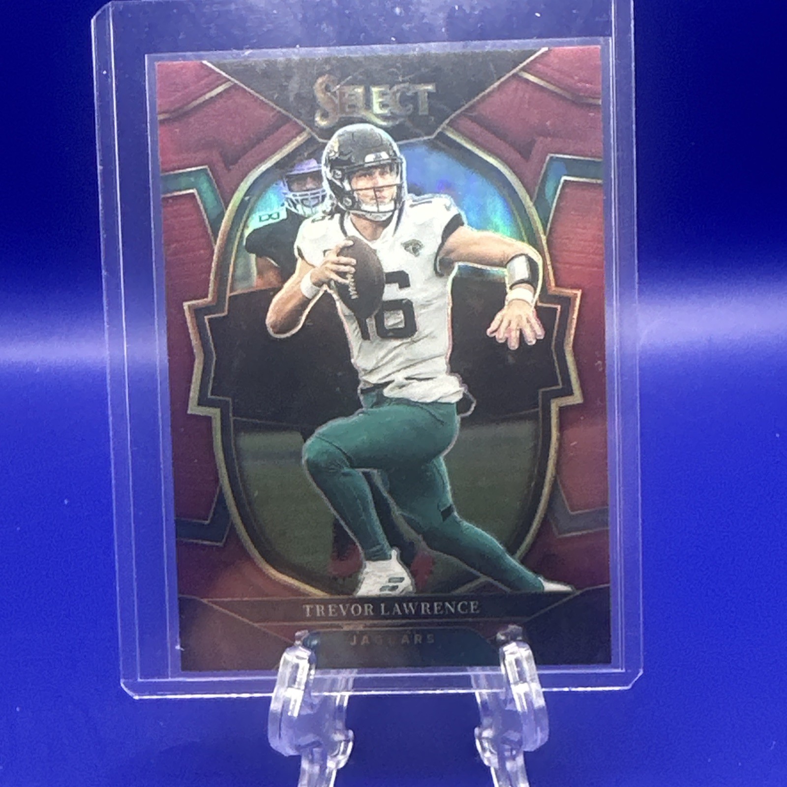 2022 Panini Select - Concourse Trevor Lawrence #41 Maroon Prizm /149