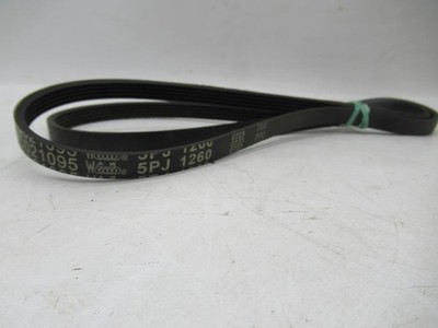 V-Belt Compatible With HEC HAIER 0020300381A Washing Machine J5 1260, 5PJ 1260