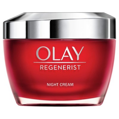 Olay Regenerist Nachtcreme (50 g) mit Amino-Peptiden 1 stück (1er Pack), Weiß 