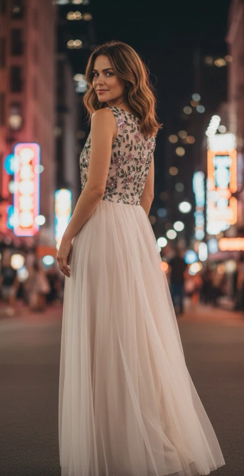 Платье макси Adrianna Papell 4 - Изображение 2 из 4