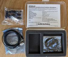 Audio Technica At899cw Sub Miniature Condenser Lavalier Microphone 4 Pole Hrs