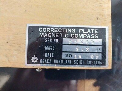 Raiki Numata  Osaka nunotani seiki correcting plate set | eBay