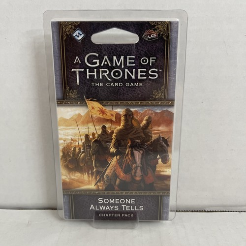 A Game of Thrones Card Game Someone Always Tells Chapter Pack