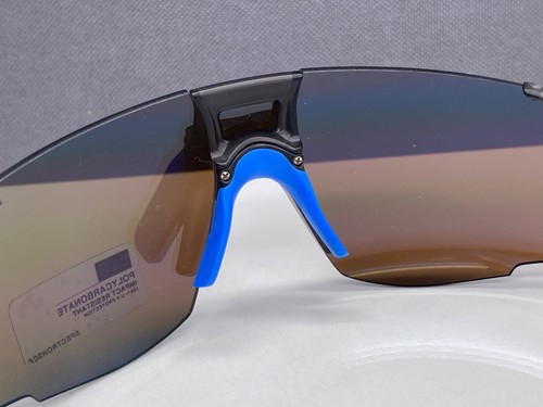 Julbo Men Sunglasses Gray Blue Mirrored Aerospeed Bike Running - Picture 9 of 13