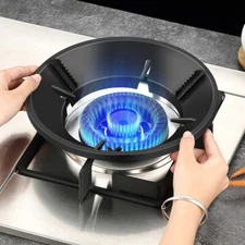 Windproof Gas Hood Cover Energy Saving Gather Fire Gas Stove Windshield