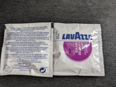 Lavazza Gran Espresso Intenso Single Coffee Pods Dark Roast Pack of 50. BB 11/22