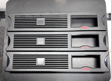 3 APC SMART-UPS 1500 SERIES 2U BLACK FRONT PANEL BEZEL FACEPLATE COVER 870-1101