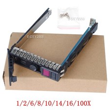 Lot 2.5" 727695 HDD Drive Tray Caddy for HP Proliant ML350 DL380 DL360 DL580 G10