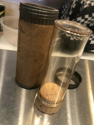 CelluPlastic Corperation Cardboard Mailing Tube with Plastic Vial
