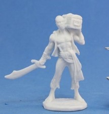 Dark Heaven Bones - Hajad, Pirate, 1 Unpainted Miniature
