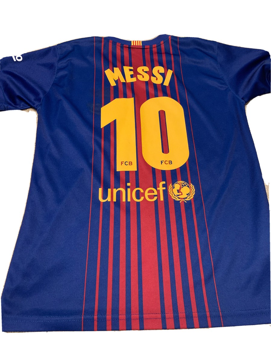 Lionel Messi FC Barcelona Jersey (PATCH FALLING OFF) | eBay