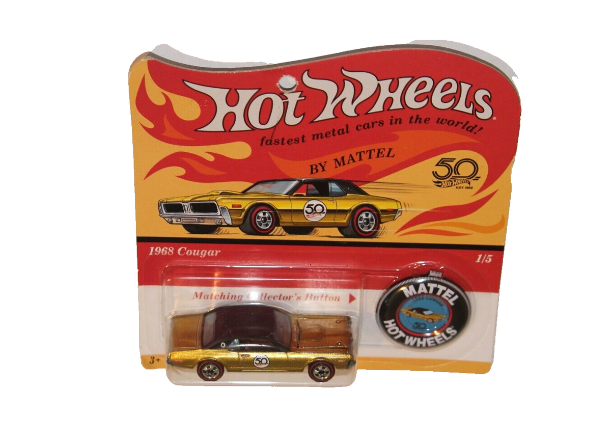 ホットウィール (Hot Wheels) 1968 U.S.A Hot Wheels 1968 Cougar - 50th Anniversary | eBay