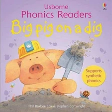 Bigt Pig on a Dig (Usborne Phonics Readers) - Paperback - VERY GOOD