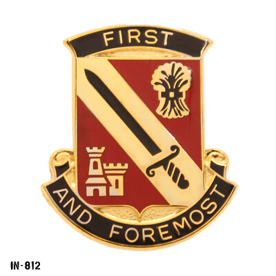 414th Support Battalion ~ First And Foremost ~ US Army DUI Crest Pin ...