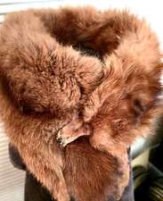 Elegant Vintage 1930's40's Real Rare Fur Stole, Collar, Scarf Excellent Cond