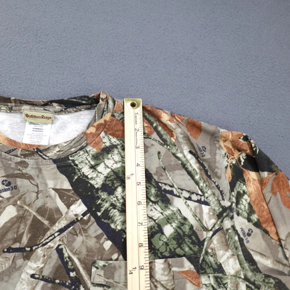 Camiseta Outfitters Ridge Fusion 3D Camuflada Para Hombre 2XL Manga Larga Caza Aire Libre Foto 4 de 4