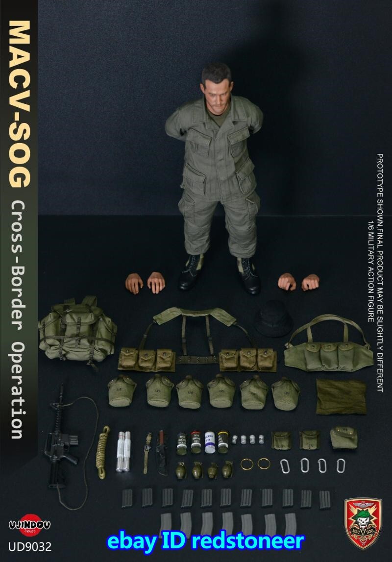 UJINDOU MACV-SOG Cross Border Operation 1/6 Scale Action Figure