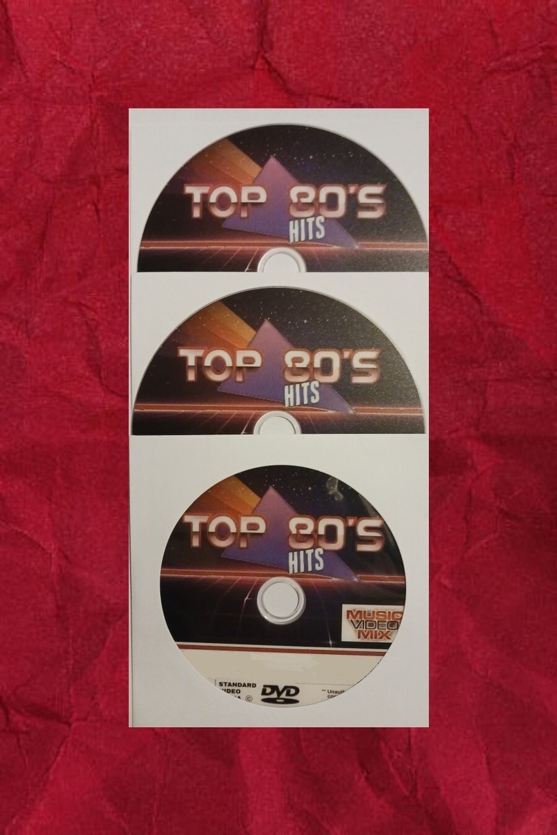 TOP 80s POP MUSIC VIDEOS 3 DVD SET 150 VIDEOS | eBay
