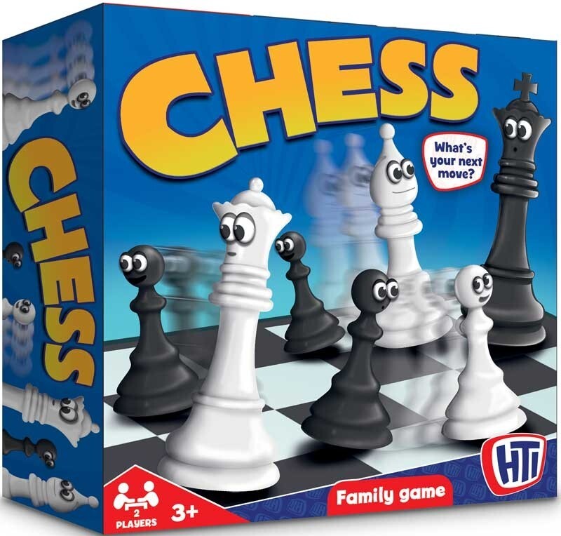 HTI Chess Classic Family Traditional Educational Board Game For Kids Adults