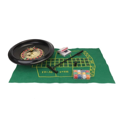 16" Roulette Wheel Set with Felt Chips Cards & Rake for Casino Games AU STOCK - Picture 7 of 14