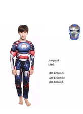 Iron Man Costume for Boys - Best Avengers Outfit - Kids Halloween Cosplay Attire