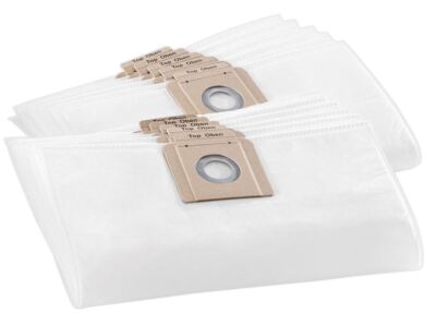 KARCHER - Fleece Filter Bags for Cordless 36V Backpack Vacuum Cleaner, 10 Pack