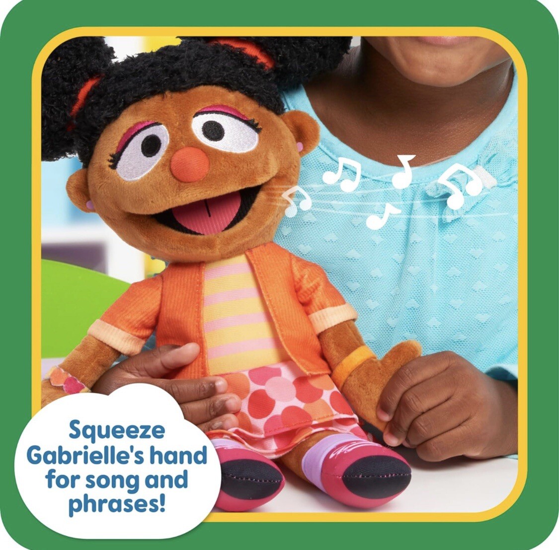 Sesame Street-Love My Hair-Singing🎶Talking Gabrielle Plush
