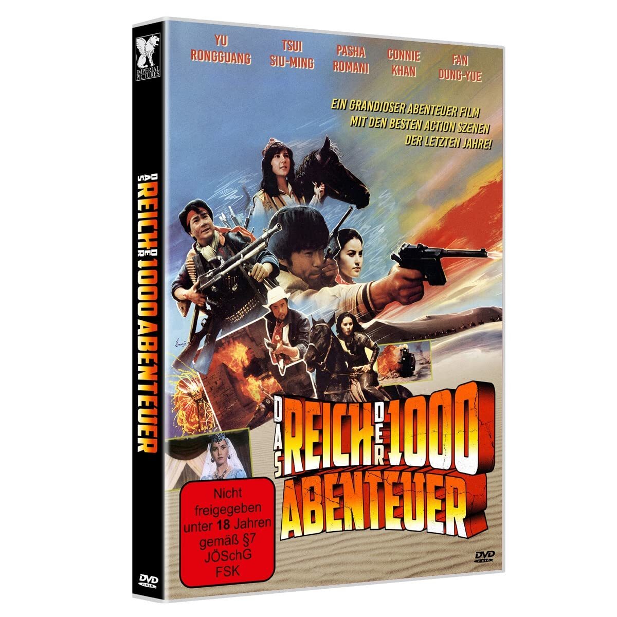 Das Reich der 1000 Abenteuer - Cover B (DVD) Yu Rongguang Tsui Siu-Ming