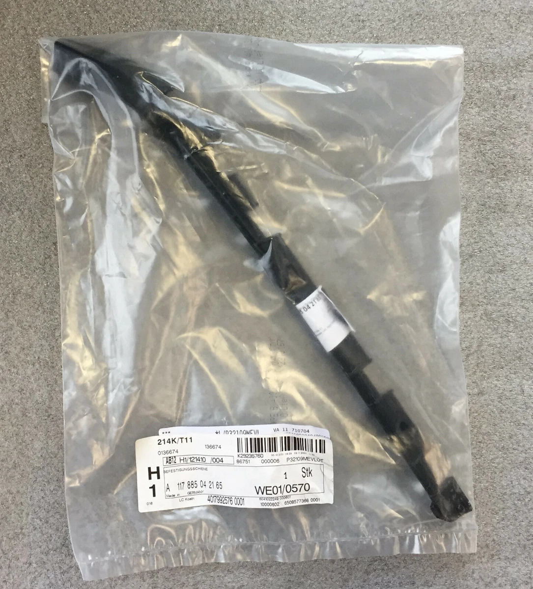 Original Mercedes Befestigungsschiene A117885042165 NEU | eBay