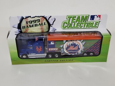 Team Collectable New York Mets Diecast Semi Truck 1999 Baseball 