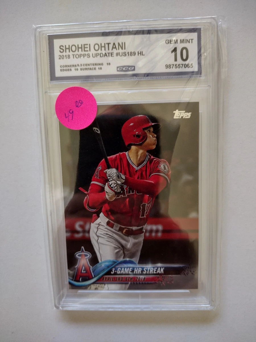 2018 Topps Update Series - Shohei Ohtani #US189 for sale | eBay