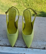 Scarpe col tacco da donna gialli da 38 scarpa eu Acquisti Online