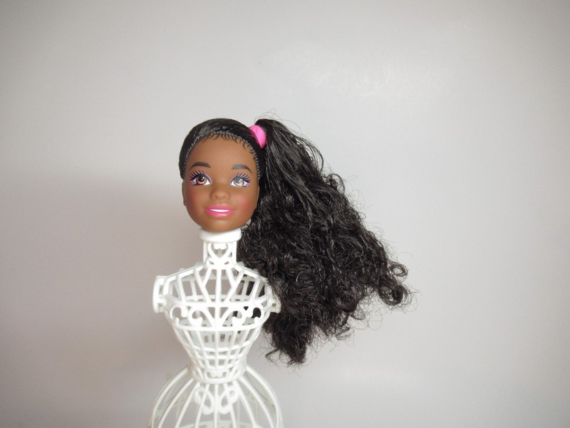 Mattel Collector Barbie Rewind Doll Head Shani Face Mold African American