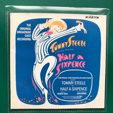 Tommy Steele HALF A SIXPENCE Original Broadway Cast Musical Soundtrack CD USA G
