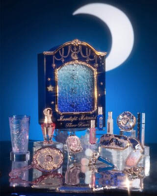 フラワーノーズ　メイクボックス　moonlight Mermaid 美品 フラワーノーズ メイクボックス moonlight Mermaid 美品 フラワー