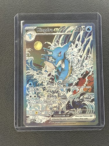 Kingdra EX SVP 131 ACE Grade 10 Black Star Promo Pokémon TCG - Foto 10