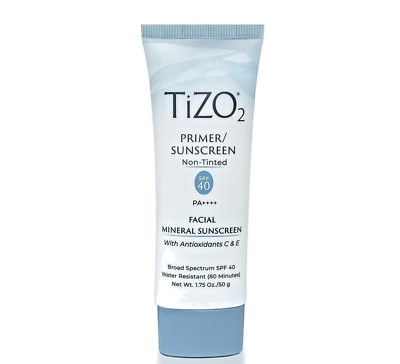 TIZO 2  Primer  SunScreen SPF 45,  Non-Tinted,    1..75 oz    New In Box